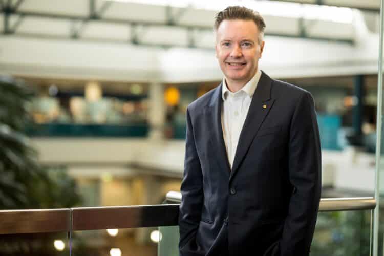 Image: Outgoing Powerlink Chief Executive, Paul Simshauser. Image: Powerlink
