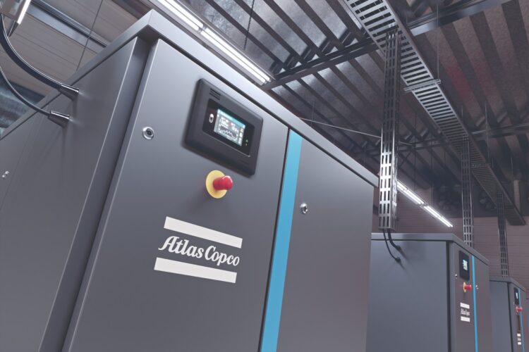 Atlas Copco’s ZS VSD+ screw blowers are compact units that can be installed anywhere.
Image: Atlas Copco