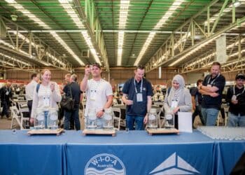 The 2026 IXOM Best Tasting Tap Water competition sees utilities submit samples of their finest drinking water. Images: WIOA