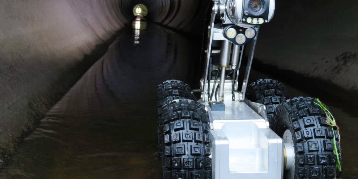 Minicam’s equipment offers high-definition pipe inspection. Image:  Bucher Municipal