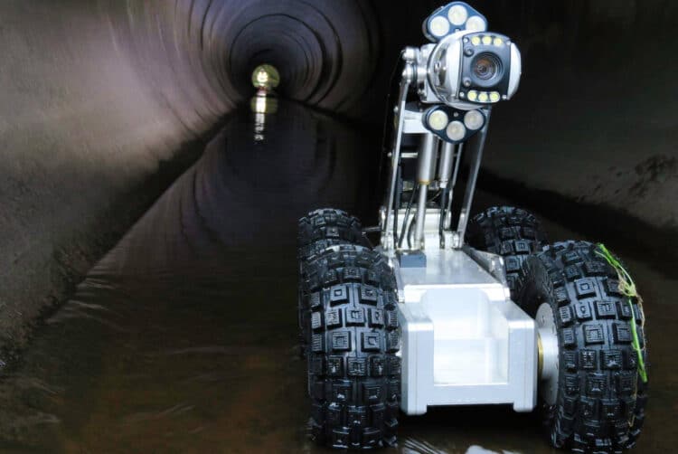 Minicam’s equipment offers high-definition pipe inspection. Image:  Bucher Municipal