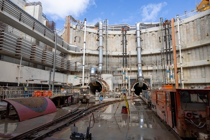 Alkimos desalination tunnels completed